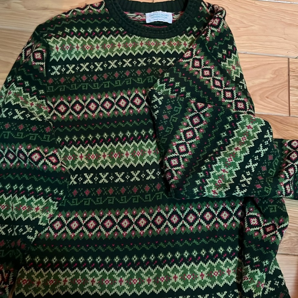 100% cotton sweater